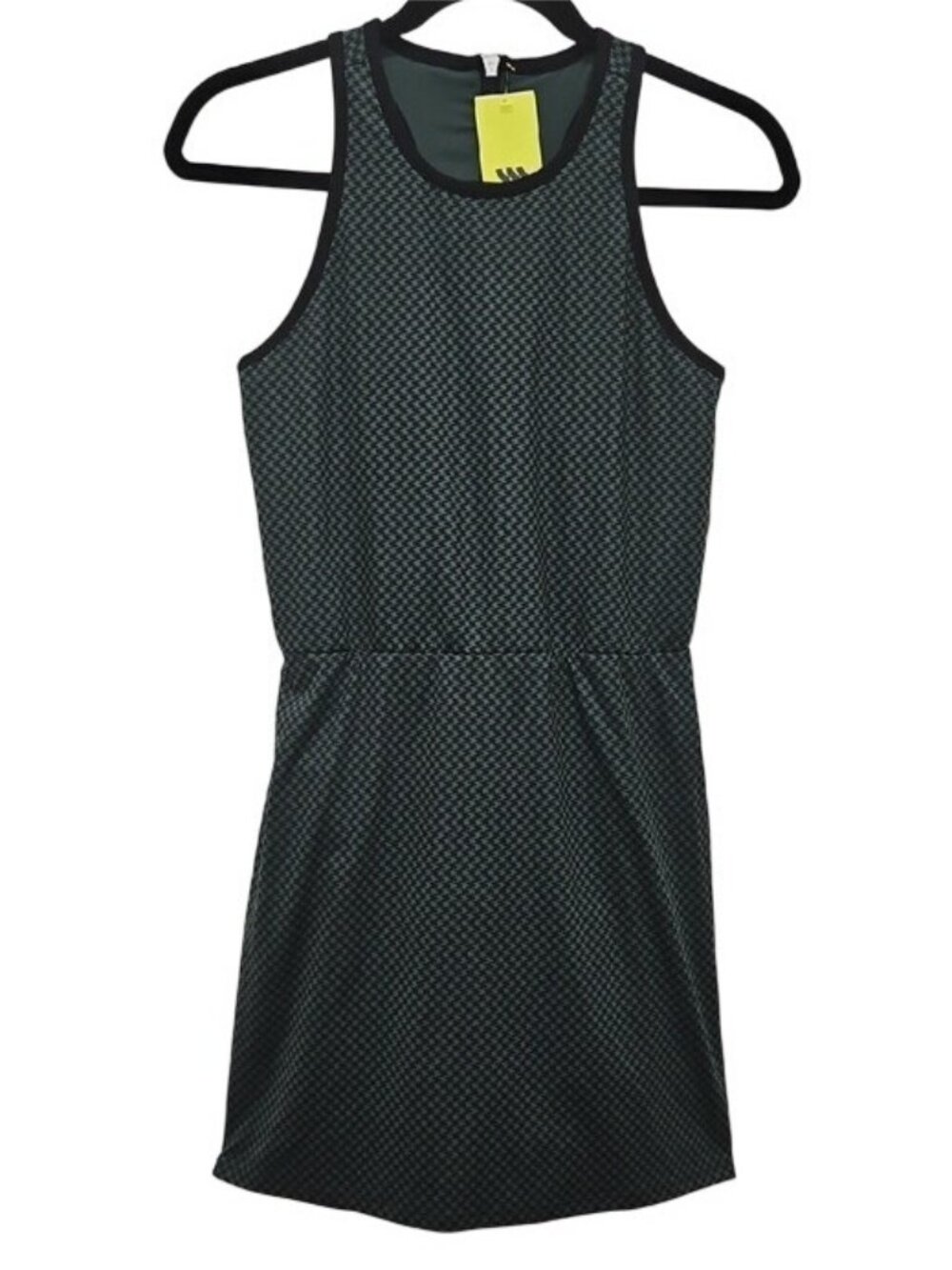 All In Motion Athletic Dress Built-in Shorts New Small Green Houndstooth Tennis